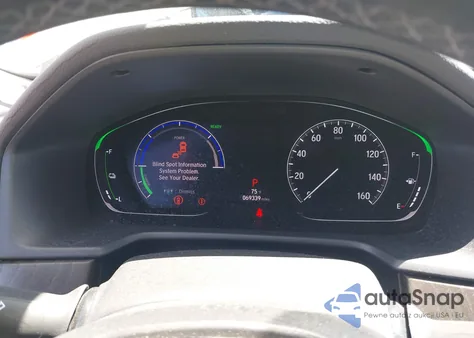 2019 Honda Accord Hybrid Touring from USA, damaged, VIN 1HGCV3F99KA006142